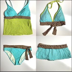 Le Blanca Swimsuit 4 piece set!